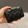 Designer Mini Wallet Porte-cartes Sac Personnalité Designer Porte-passeport en cuir de luxe