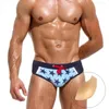 Maillots de bain pour hommes Bikini Sexy taille basse slip de bain été séchage rapide plage surf troncs mâle étoile imprimer Sport Mayo maillot de bain