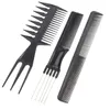 2021 nouveau 10 pièces/ensemble professionnel brosse à cheveux peigne Salon antistatique peignes à cheveux brosse à cheveux peignes de coiffure soins des cheveux outils de coiffure