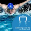 Bouchons d'oreille 14 pièces femmes hommes pince-nez pour la natation étanche Silicone adultes enfants piscine jeunes surf bouchons accessoires de plongée 230616