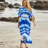 Cover-ups Two Piece Dress Summer Outfits for Women Bathing Suit Beachwear Kaftan Long Beach Cover-ups Casual Caftan Dress 230616