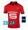 Stade Rennais Soccer Jerseys Home Rennes Terrier Bourigeaud Tko Ekambi Kalimuendo Gouiri Maillots de Foot 23 24 Doku Football Shirt Top