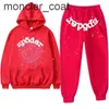 Męskie bluzy bluzy bluzy czerwona sp5der bluzy z kapturem drukowanie 555555 Białe kaptura mężczyźni kobiety moda moda bluzy streetwearu Hip Hop streetwear