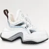 Üst Arşivleme 2.0 Platform Kadın Sabah Sıradan Ayakkabı Tasarımcısı Lüks Yüksek Deri Deri Örgü Kauçuk Tuval Çember Kalın Spor ayakkabılar Spor Ayakkabıları Çalışan