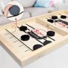 Air Hockey Tisch Schnelles Hockey Sling Puck Spiel Katapult Schach Eltern-Kind Interaktives Spiel Spielzeug Gewinner Brett Schachspiele Spielzeug für Kinder 230615