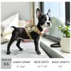 Dog Apparel Chihuahuabu Small Tactical Vest Training Band xs Outdoor Work Adjustable Military MOLLE with Rubber Handle 230616