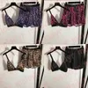 Leopard Print Women Sportwear Reggiseno sexy Pantaloncini Tute Abbigliamento sportivo estivo da donna