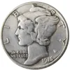 Copia de monedas chapadas en plata US 1916 P/D/S Mercury Dime