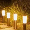 Солнечный Bollard Light Outdoor Nearnabless Steel Landscape Pathway