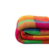 Filt inyahome buffalo rutig filt soffa sherpa fleece filt för fuzzy tjock varm mjuk kast para soffa r230615