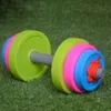 Handgrepen Speelgoed Kinderen Dumbbell Barbell Dumbbells Kinderen Fitness Set Kid Oefening Fantasiespel Speelgoed Outdoor Barbells Training Gewicht 230616