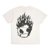 Мужские рубашки T 23SS Flame Flame Color английская печатная футболка с коротки