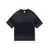 Mens 2023 Summer New T-shirts 260g Cotton Old Style Short-sleeved T-shirt Men Loose Clothing