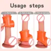 Serrure Sperme Cock Ring Tops Élastique Liquide Silicone Mâle Pénis Manchon Tuyau Empêcher L'éjaculation Plus Rapide Améliorer L'érection Retard Temps Sex Toys Hommes Gode Sexuel Climax Rods