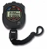 Relógios de pulso LCD contador de esportes cronógrafo digital cronômetro cronômetro alarme relógio esportivo