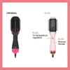 Hårborstar Lisapro One-Step Air Brush 2.0 Soft Touch Pink Chiser Brush Multifunktionellt hårstylverktyg 3 i 1 Blow Dryer Comb 230616