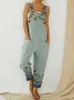 Kobiety Jumpsuits Rompers Vintage Retro Abstract Druku