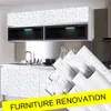 Stickers muraux perle blanc bricolage Film décoratif PVC papier auto-adhésif meubles rénovation armoires de cuisine papier peint étanche 230616