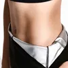 Taillen-Bauchformer, Sauna-Schweiß-Shapewear, hoch taillierte Shorts über dem Knie, Hosen in der Mitte des Oberschenkels, Trainingsanzug, Taillentrainer, Gewichtsverlust, Body Shaper für Damen, 230615