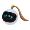 USB şarj edilebilir interaktif kedi topu oyuncak kapalı kediler için otomatik haddeleme topu evcil hayvan egzersiz oyuncak akıllı elektrik teaser oyuncak