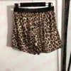 Leopard Print Women Sportwear Reggiseno sexy Pantaloncini Tute Abbigliamento sportivo estivo da donna