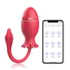 Sex toy masseur poulpe oeuf vibrateur jouet pour femmes 9 vitesses APP vibrateurs contrôlés gode Clitoris vagin masseur culottes jouets pour adultes