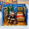 Blokkeert Van Gogh Beethoven Life Series Mini Small Deeltjesblok Blok Puzzel Girl Toy Boy Birthday Gift T230616