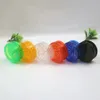 Mixed Color Smoker Accessories Tobacco Grinders for Smoking 40mm 60mm 3 Layers Spice Cracker Acrylic Plastic Herb Grinder