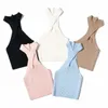 Camisoles Tanks Top Corset Women Cross Camisole Clothes Y2K Crop Tube Tops Summer 2023 Harajuku Knit T Shirt Vintage Clothing Club Streetwear 230616