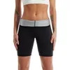 Calças modeladoras para o corpo femininas com efeito de sauna e calças de emagrecimento fitness shorts fitness leggings para treino e academia 230615