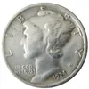 US 1924 P/D/S Mercury Dime Monete copiate in argento placcato