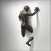 Obiekty dekoracyjne figurki galwaniczne imitacja miedzianej ściany wystrój abstrakcyjny znak wspinaczkowy statua rzeźba 3D przez sztukę ścian 230616
