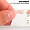 Nieuwe 250 Stuks Label Sticker Bloemen Thema Seal Zelfklevende Etiketten Stickers Voor Diy Gift Bakken Pakket Envelop briefpapier Decoratie