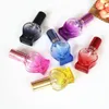 wholesale Colorful 10ml Refillable Perfume Glass Spray Bottle Empty Fragrance Packaging Bottle Cute Heart Shaped Bottle Jhcav