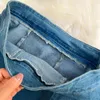 İş elbiseleri Foamlina Kore retro denim 2 parça yazlar yaz kadınlar kısa kollu kare boyun mahsul üst ve yüksek bel bir çizgi uzun etek takımları