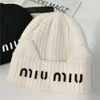 Beanie/skull Caps 2021 Autumn and Winter mius Super Soft Cold Hat Fashion Black White Small Ear Knitted WoolenTNKS