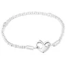 2023 nuevo en Plata de Ley 925 Moments tachonado Cadena Charm Pulseras para mujeres DIY joyería pulsera hacer Pulseras al por mayor