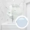 Compact Mirrors Wall Mounted Vanity Mirror Bathroom Hanging Round Lighting Mountable Shave Magnifying Suction LED Makeup Cup 230615