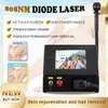 2000W Freezing Point Painless Diod Laser Hair Removal Machine 3 våglängd Beauty Machine