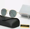 American Eyewear Luxury Designer Sunglasses Brand Vintage Pilot Sun Glasses Polarized UV400 Men Women 58mm 3447 Eyeglasses 2306163BF