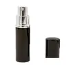 2020 Bouteille Noir couleur 5 ml 10 ml Mini Portable Rechargeable Atomiseur De Parfum Bouteilles De Pulvérisation Bouteilles Vides Récipients Cosmétiques Bouteilles