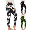 Leggings de mujer con estampado de San Valentín para mujer, pantalones de entrenamiento de cintura alta, yoga, correr, barriga