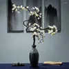 Decorative Flowers Home Decor Artificial Plum Blossom Branch Simulation Wedding Decoration Indoor Tabletop Ornaments Creative Nordic Gifts