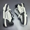 İtalyan Tasarımcı Erkek Kadın Denim Orijinal Deri Spor Gündelik Ayakkabı Tasarımcı Basketbol Basamak Bayanlar Düşük Yardım İki Ton Şık Sneaker Uomo Scarpe Marca