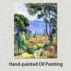 Impressionnisme Paul Cézanne Peinture À La Main Toile Art Estaque Paysage Mur Décor Moderne
