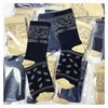 designer cashew flower socks spoof face street sports stockings hiphop skateboard sock one size