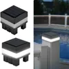 Post Post Solar Light Outdoor Outdoor Solar Corteling Light per la decorazione in alluminio 7x7cm