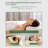 Travesseiro TAIHI Ortopédico Látex Tailândia Massagem Memória Cervical Neck Pain Travesseiros para Dormir Remédio Efetivamente Prevenir Ácaros 230615