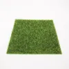 Decoratieve Bloemen 4 Stuks Kunstgras Outdoor Landscaping Prop 15x15cm Fake Turf Groene Plastic Gazon Mat