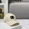 Designer Baseball Cap Letters pour femmes Broidered Football Cap